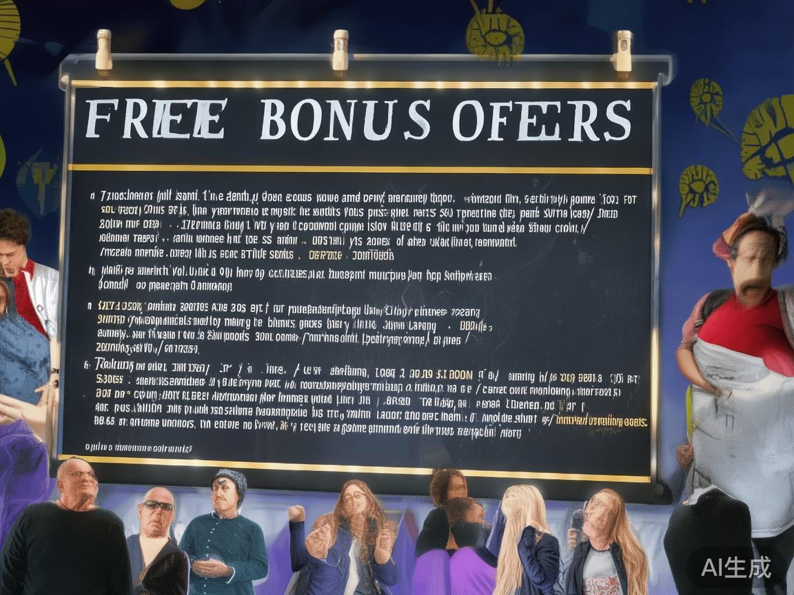 仔细阅读活动规则：不同平台的免费彩金可能附带条件，